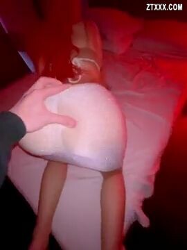 Redhead bouncing her huge ass on my dick and squirting
