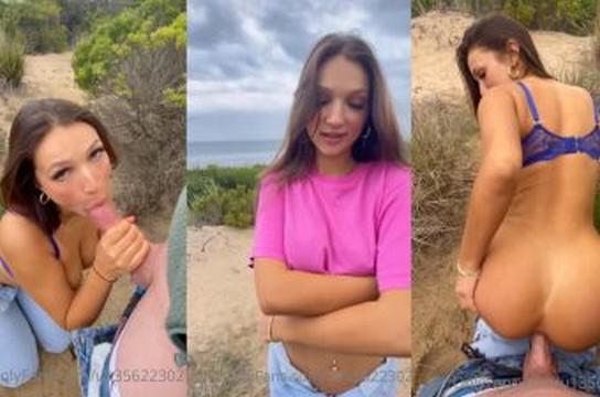 Gracewearslace Outdoor creampie sex tape