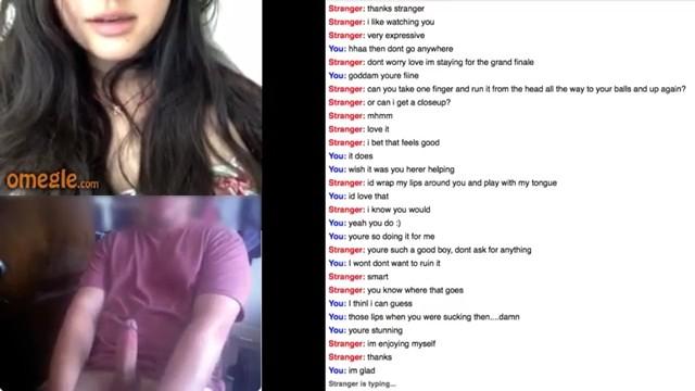 Teen 18y Get Horny while watch boy handjob on omegle