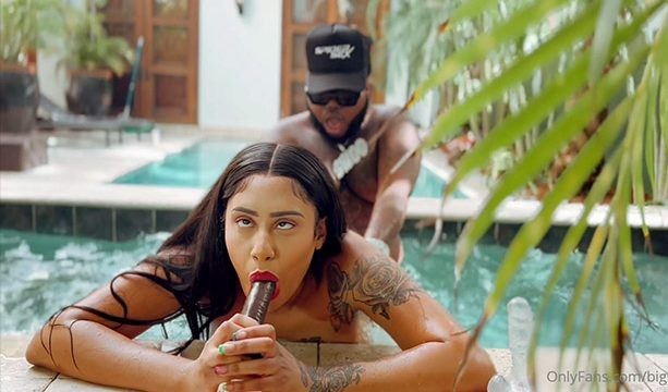 KattVD Fucking outdoors in an interview