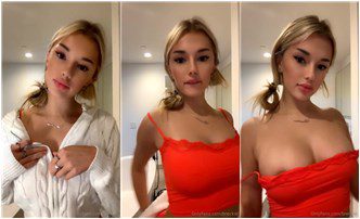 breckie Hill Nip Slip Nude Tits Play Paid Video