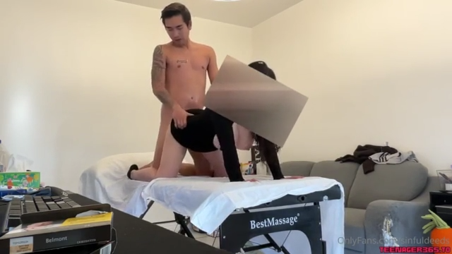 Sinfuldeeds Legit Persian WILF RMT Giving into Asian Monster Cock 6th Appointment Full