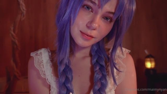 Maimy ASMR Roxy Cosplay Video Leaked