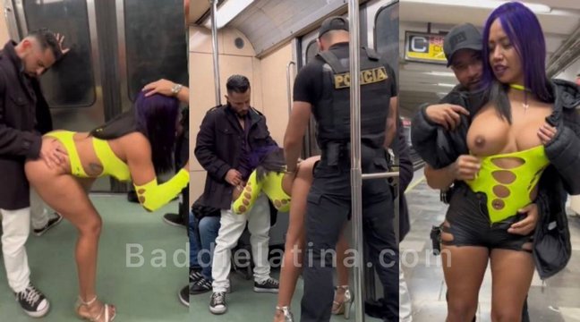 Mujer Luna Bella En Trio Video Porno Filtrado En Metro CDMX