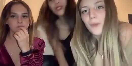 group of french girls getting real naughty