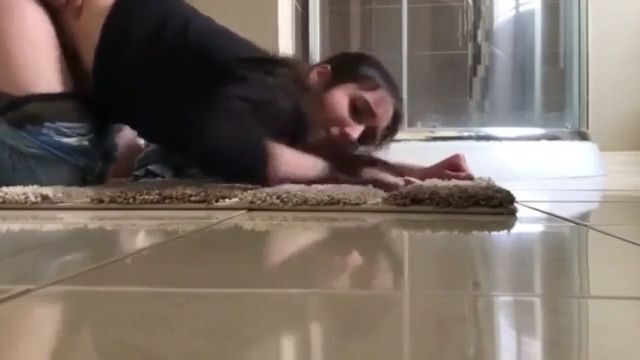 fucking college girl in the bathroom
