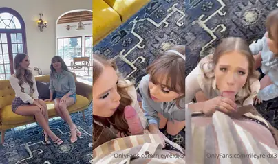 Riley Reid And Sky Bri Nude Threesome Sex Tape