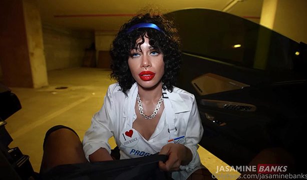 Jasamine BBC Sloppy Blowjob leaked video