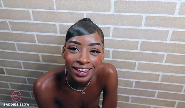 Teen Victoria Mendoza Sloppy blowjob BBC